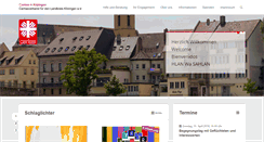 Desktop Screenshot of caritas-kitzingen.de